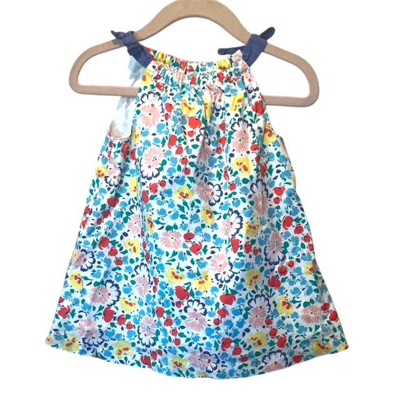 Baby Boden Baby Girl’s Bright Colors Floral Sun Dress Size 12-18 Months - Picture 1 of 9